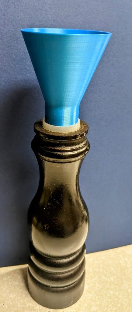 Funnel for Pepper Grinder Compatible with Peugeot and Generic Grinders