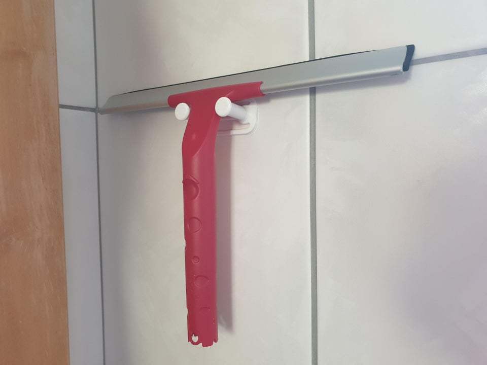 Squeegee Holder for Bathroom