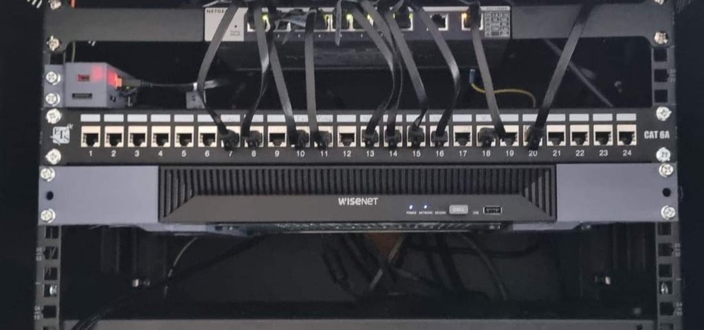 1RU Server Rack Mounting Bracket for NVR