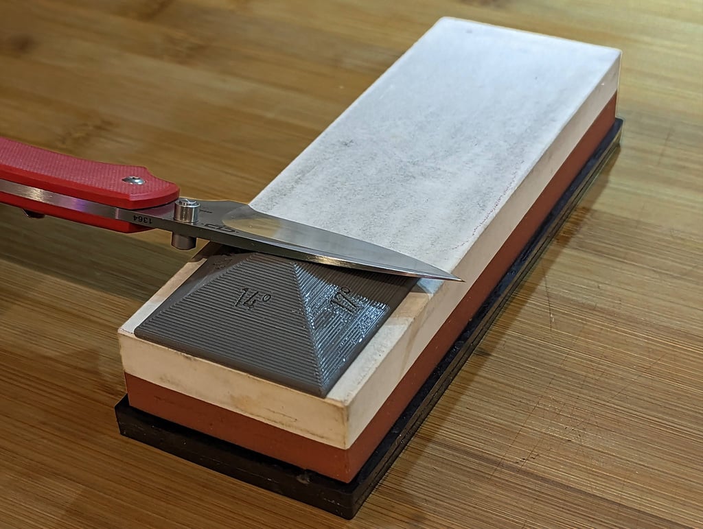 Whetstone Knife Sharpening Aid with Four Angles