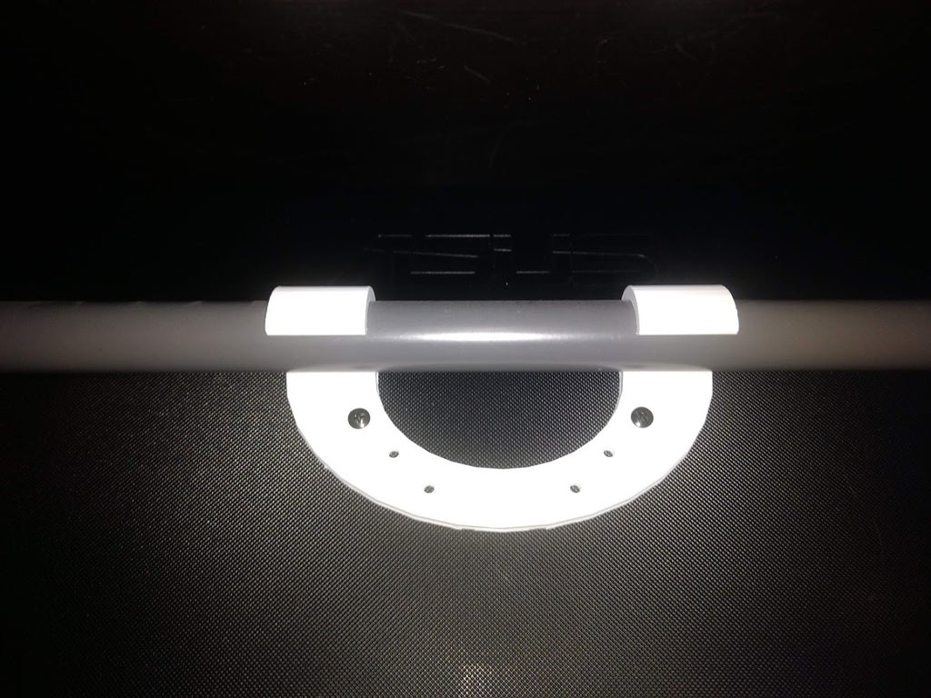 VESA monitor mount for 1 inch bar (Ikea hanger)