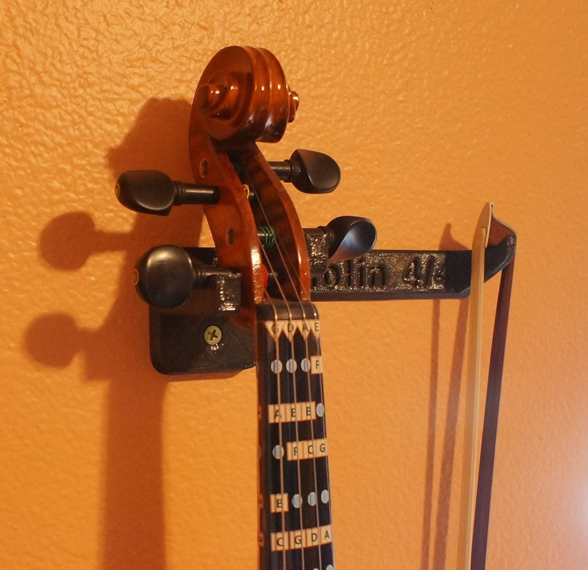 Wall-mounted violin holder 4/4