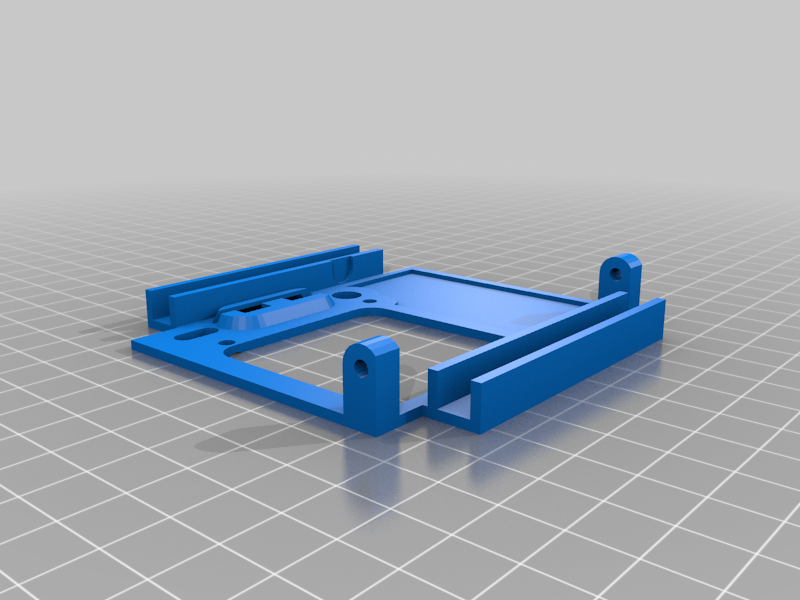 Vertical Enclosure Dual Fan Mod for Raspberry Pi 4