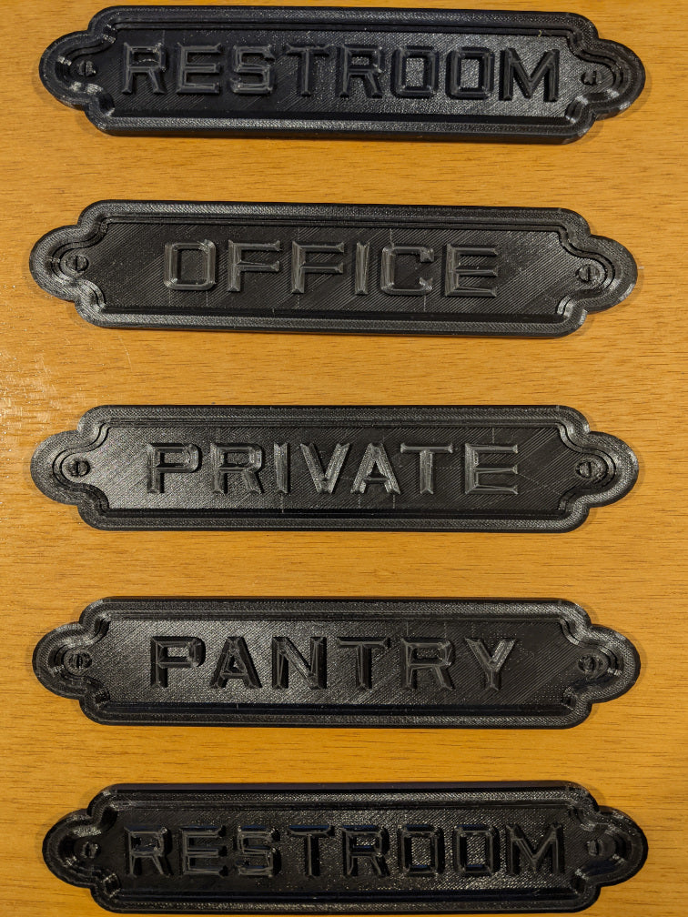 Door signs Collection for Home and Office