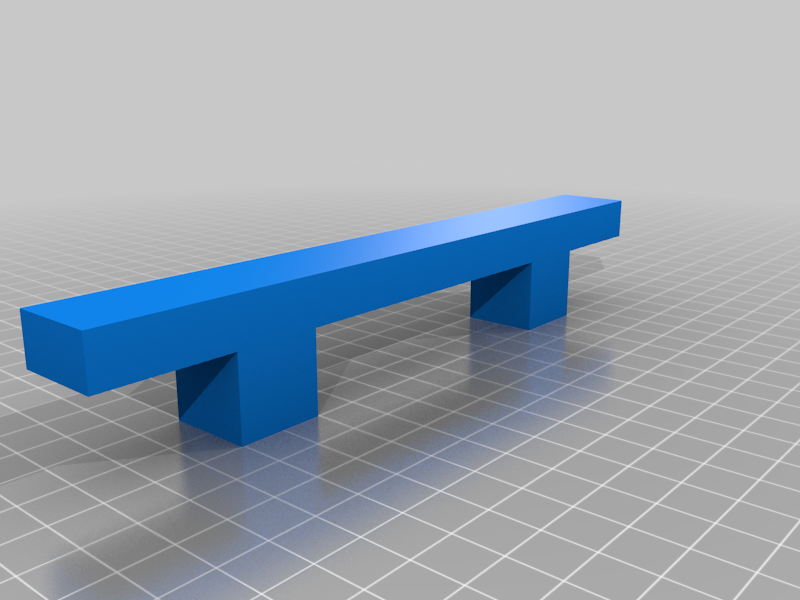 Simple furniture door handles for 100mm mounts