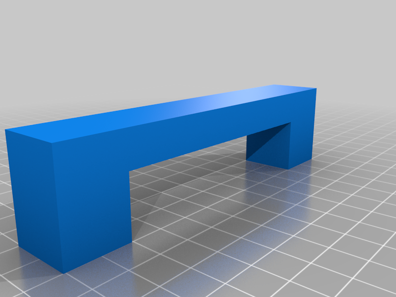 Simple furniture door handles for 100mm mounts