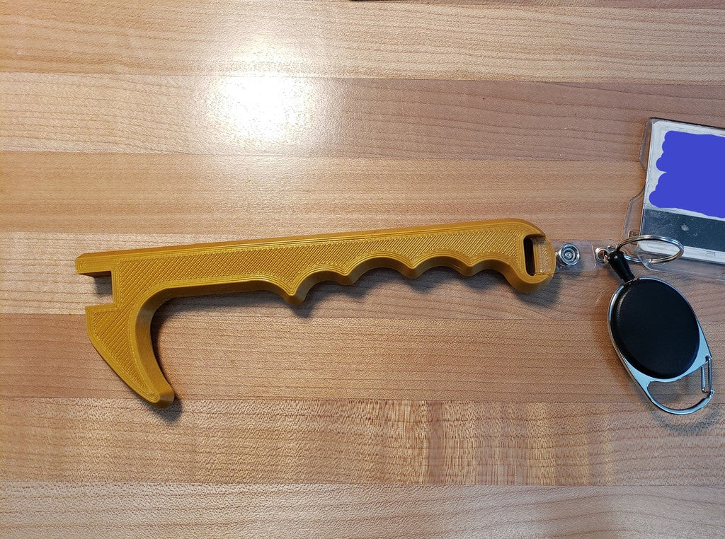 Extended ANYCUBIC Door Opener