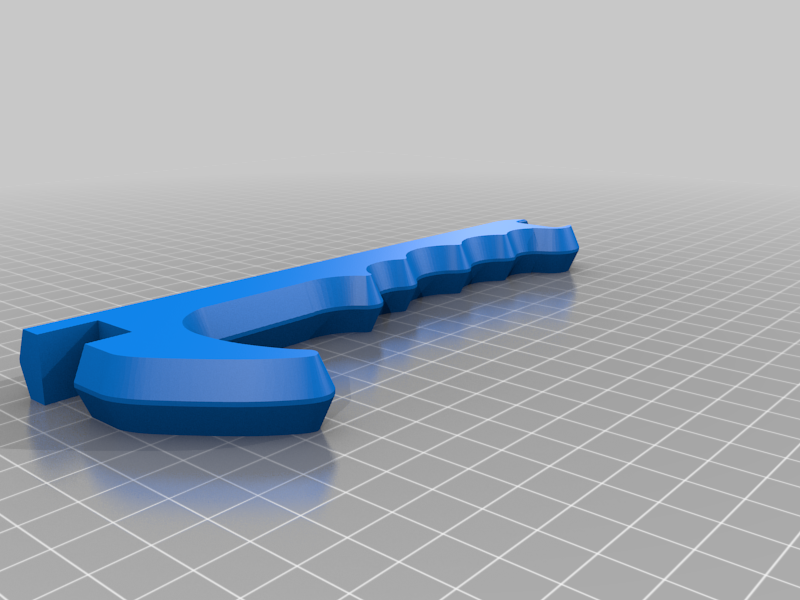 Extended ANYCUBIC Door Opener