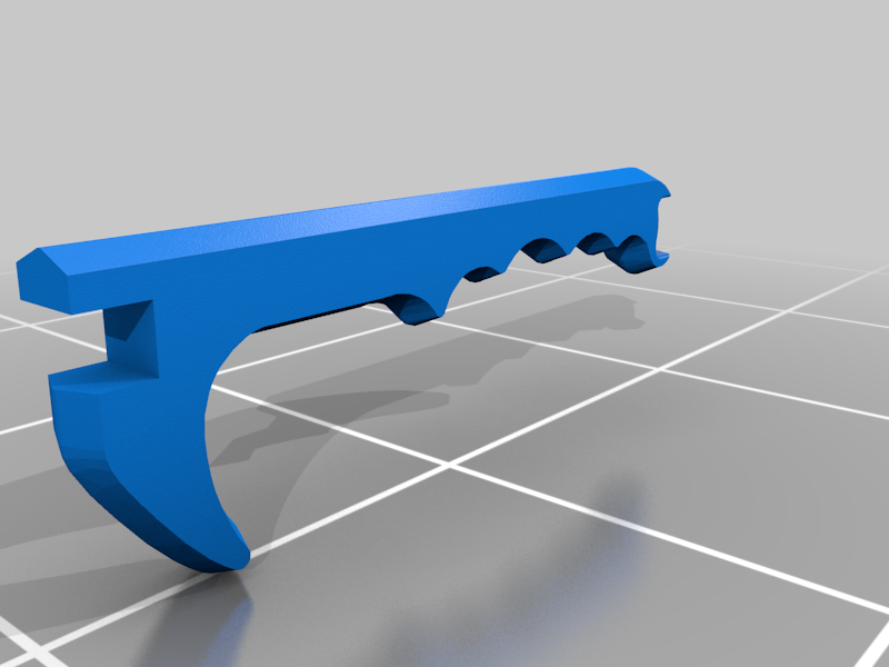 Extended ANYCUBIC Door Opener