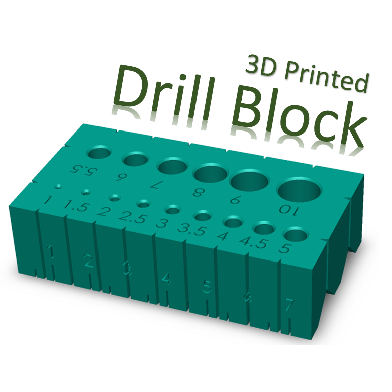 Cheap and simple drill guide: Drill Block