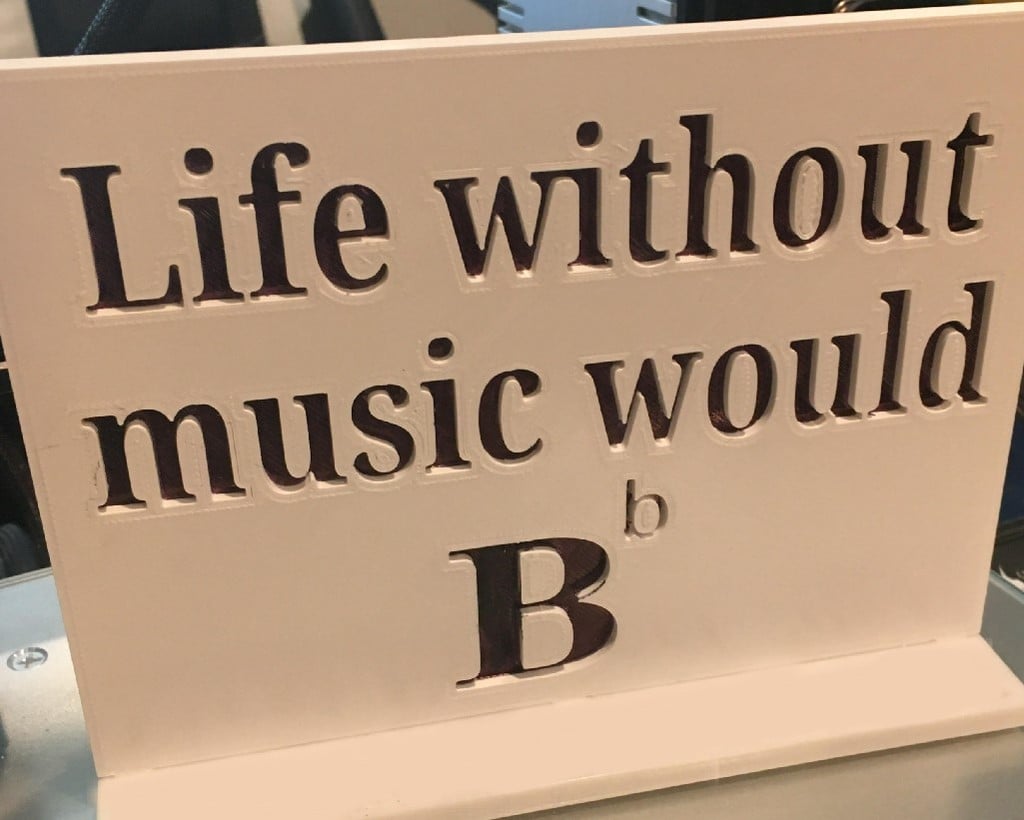 &quot;Life Without Music&quot; Stands