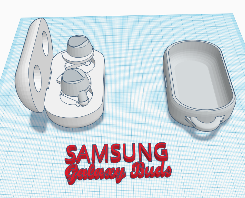 Samsung Galaxy Buds key ring and case holder