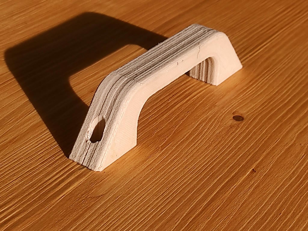 All-round handles in four sizes for furniture, cabinets and drawers