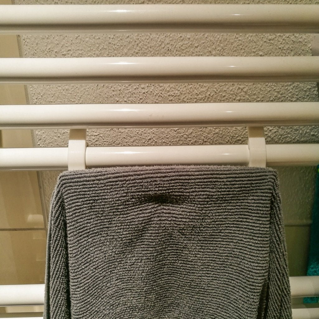 Towel hanger for 22mm rod