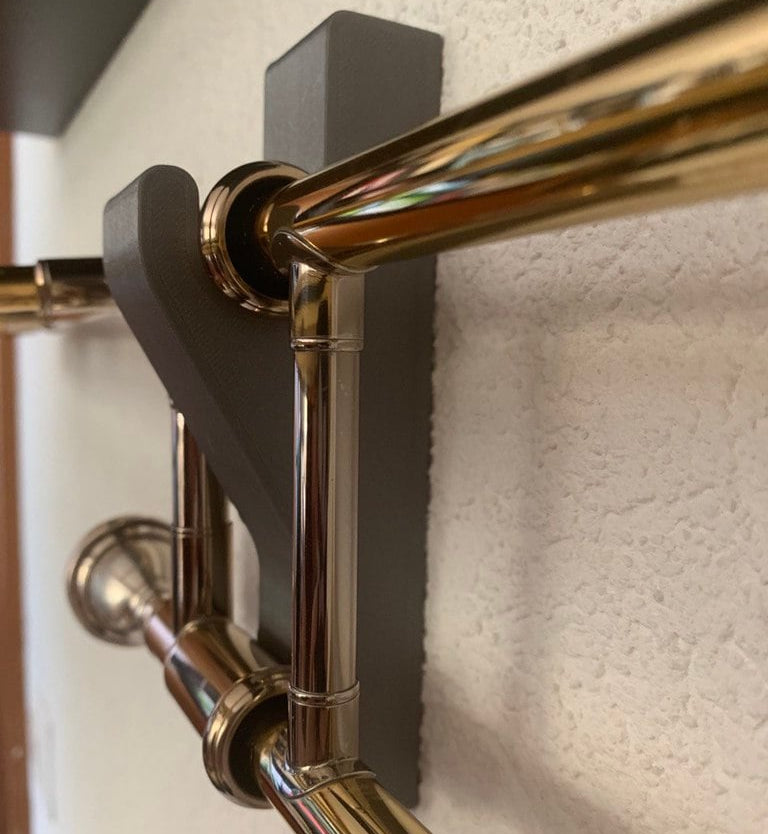 Trombone wall mount for Yamaha YSL-697Z