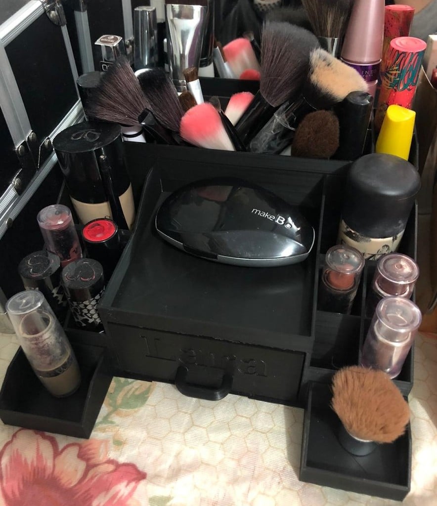 Makeup organizer with drawer - Cosmetic case