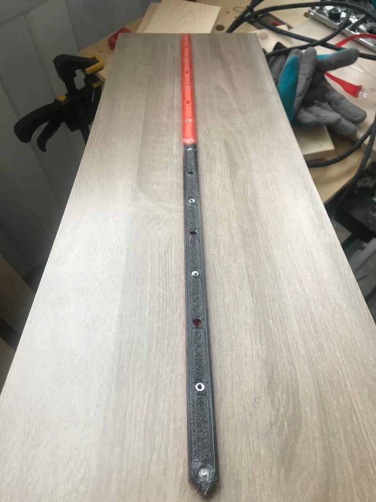 DIY guide rail for circular saw for Makita SP6000