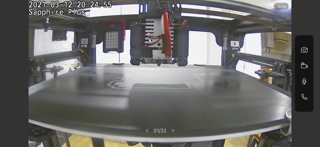 Mount for TP-Link Tapo C100 Camera for Sapphire Plus