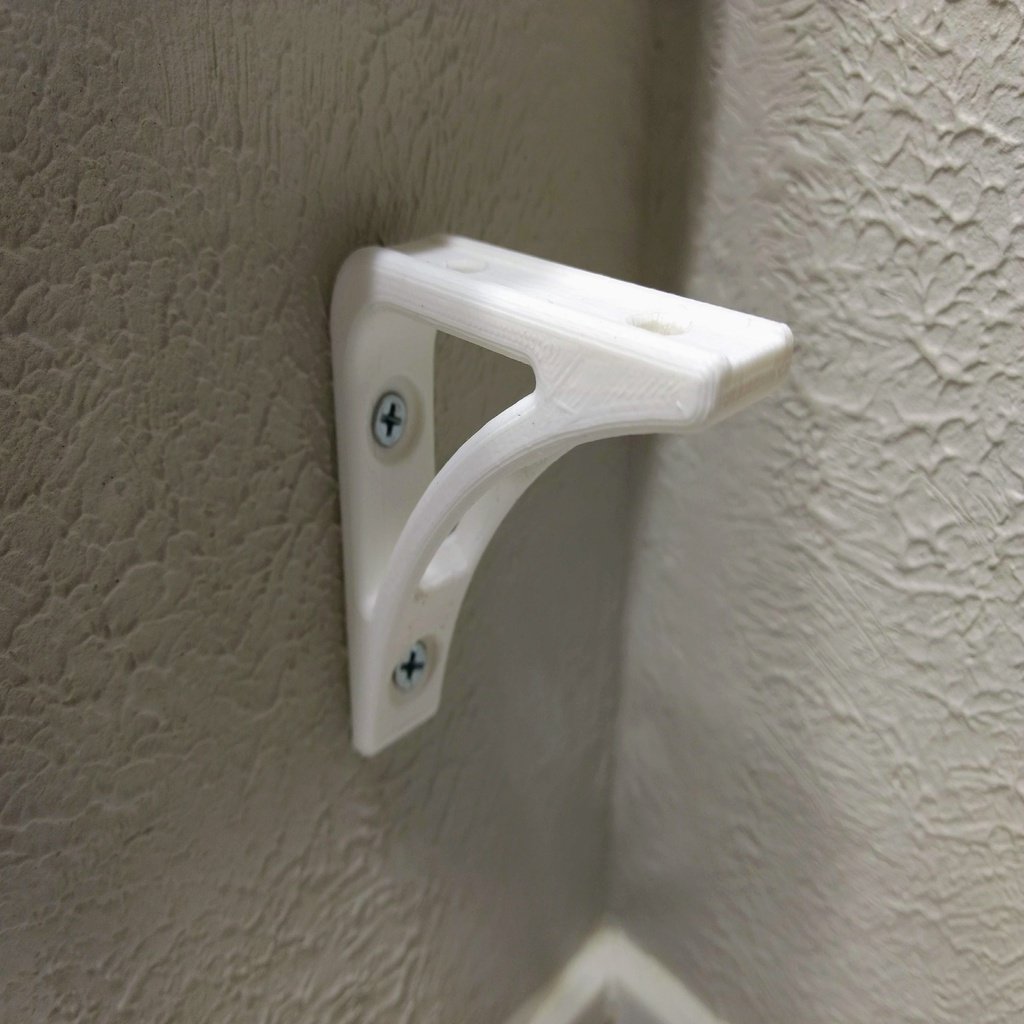 Small Shelf Bracket for .75x3.5in Table