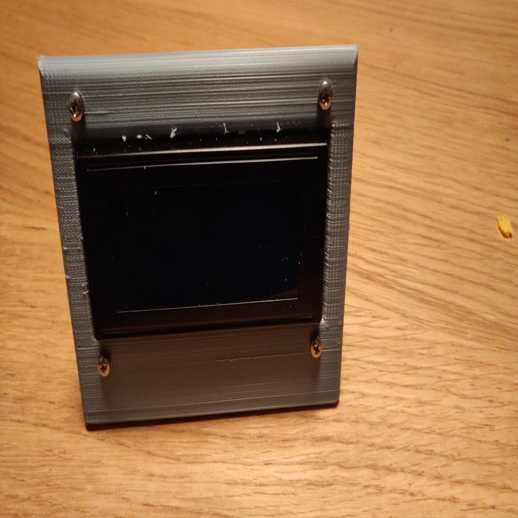 LCD2004 Monitor Stand with Arduino Nano Holder