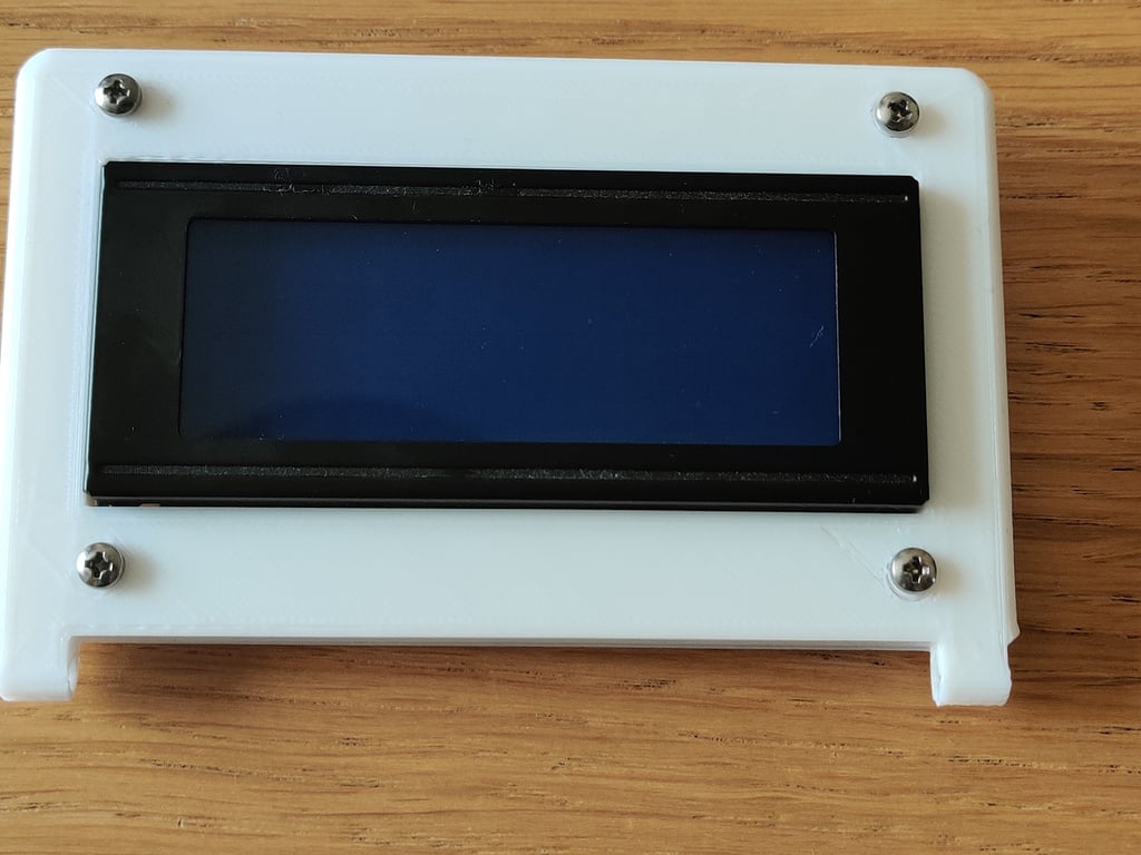 Flexible LCD2004 stand with holder for Arduino nano and Raspberry pi zero