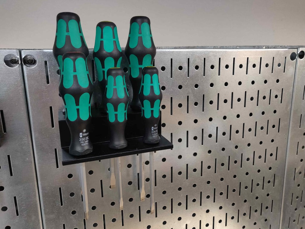 Screwdriver holders for Wera Screwdrivers (05007680001 and 347903)