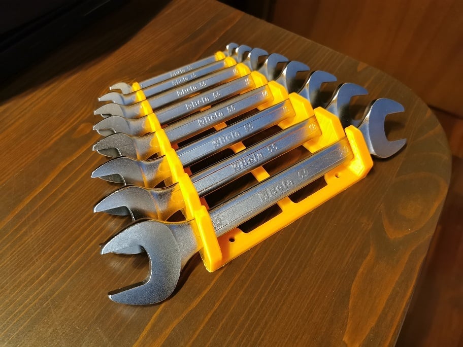 Wall-mounted Holder for Beta55 Double Wrench (8-slot)