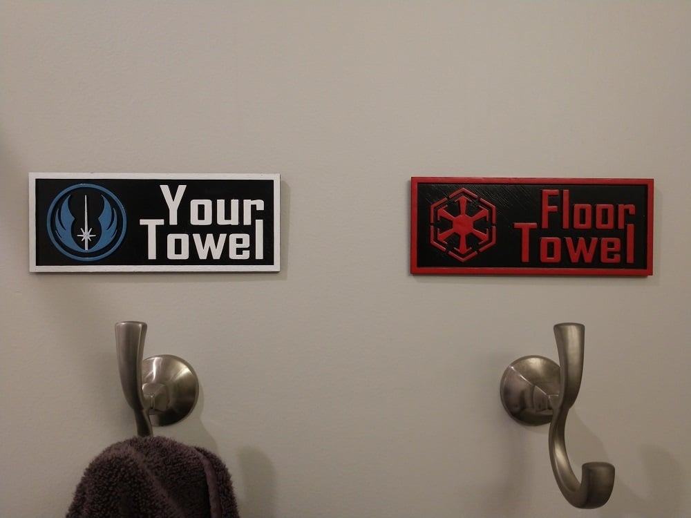 Star Wars Towel Holder Character for the Bathroom