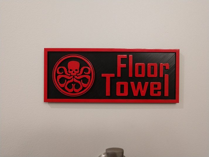 Avengers Towel hanger for the Bathroom