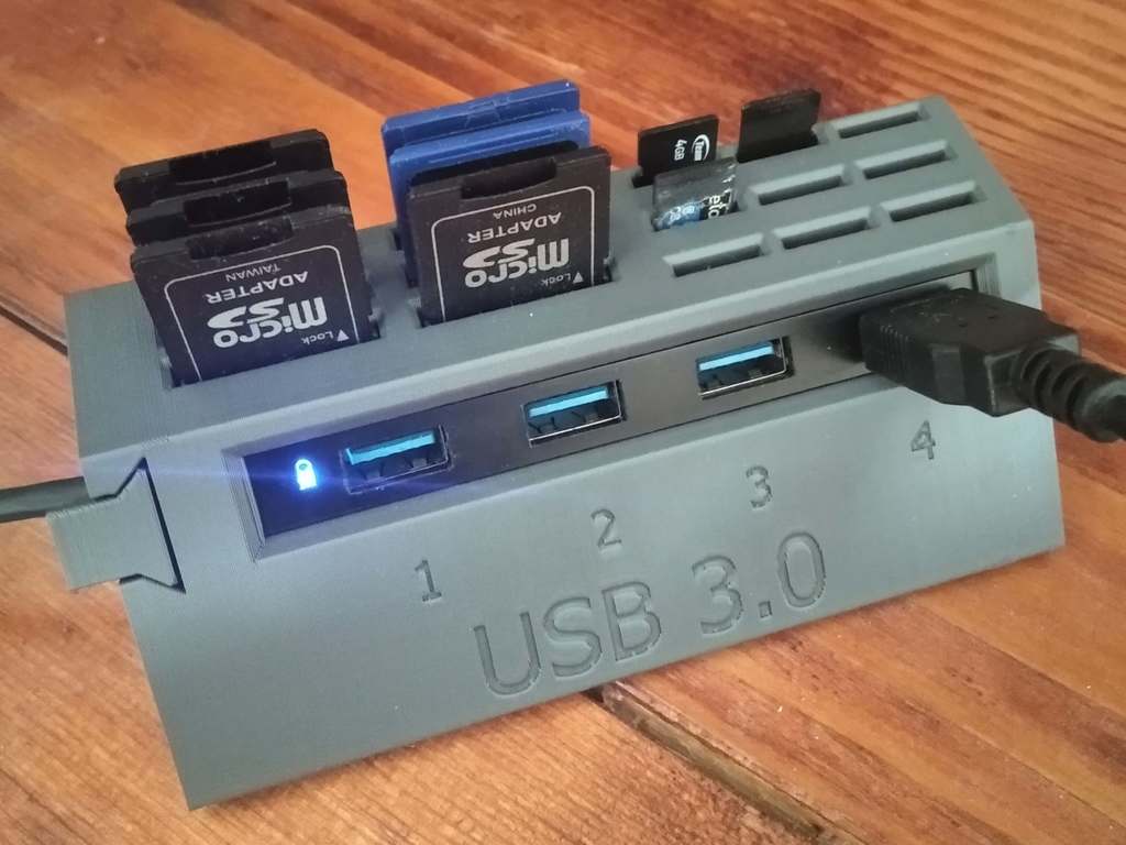 Holder for i-tec USB 3.0, 4port HUB on the table