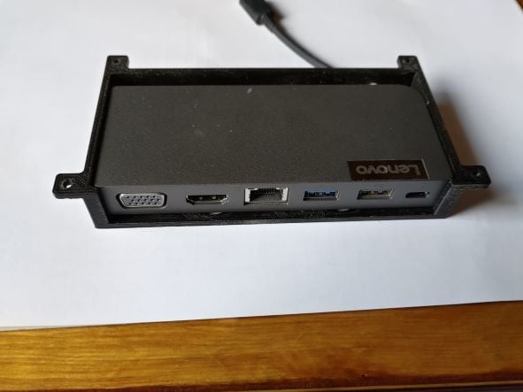 Underdesk Mount for Lenovo USB-C Travel Hub