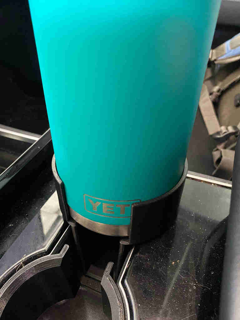 Tesla Model 3 Cup Holder Insert for 36oz YETI Rambler