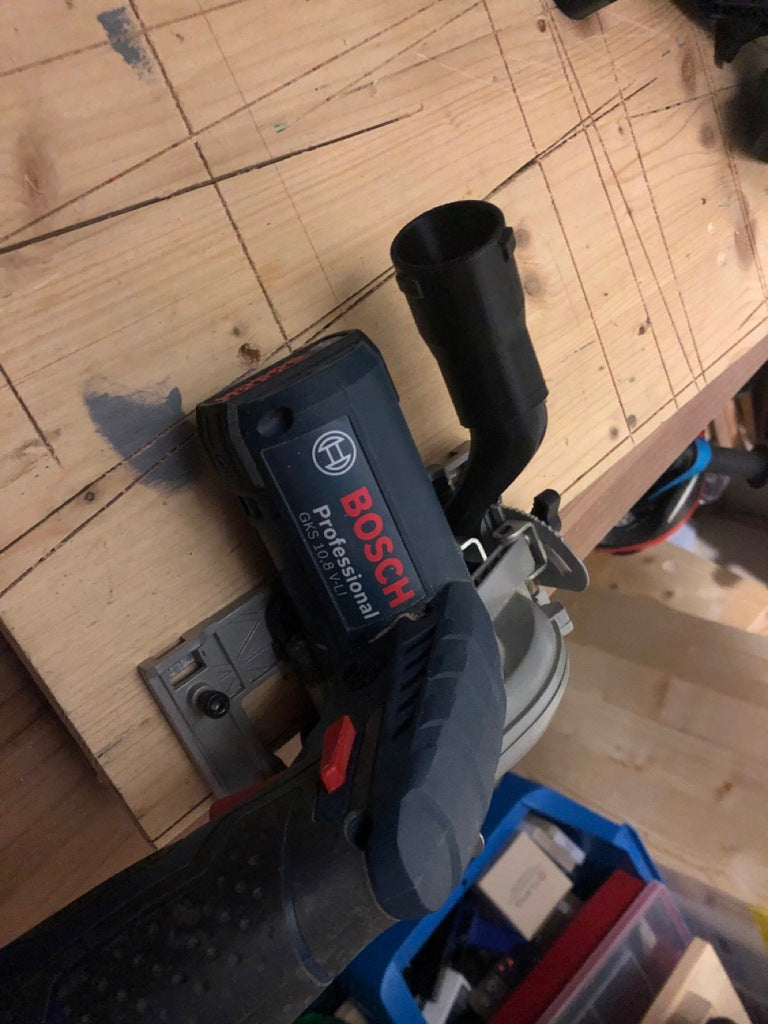 Bosch 28mm osVAC vacuum cleaner connection for GKS, GST and GEX 12V