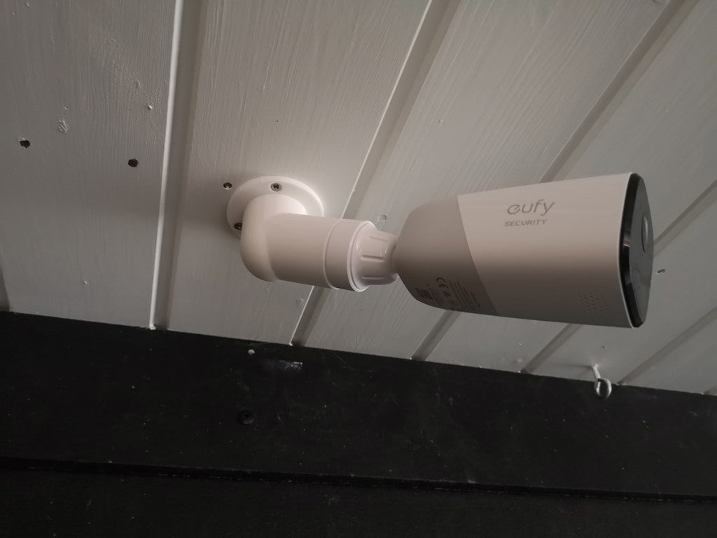 Wall and ceiling mounting for Arlo/Eufy security cameras