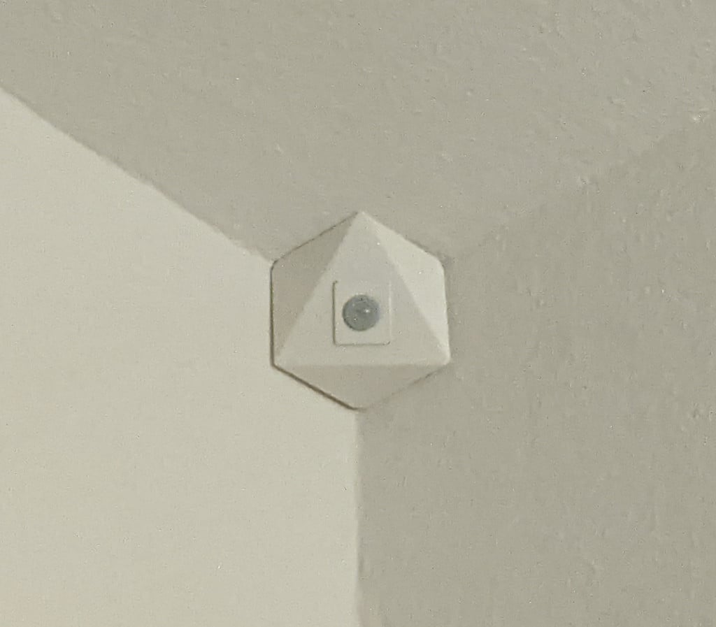Wall mounting for SONOFF PIR motion detector
