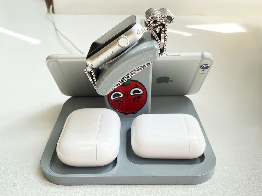 Multi-Device Station for iPhone, Apple Watch and AirPods