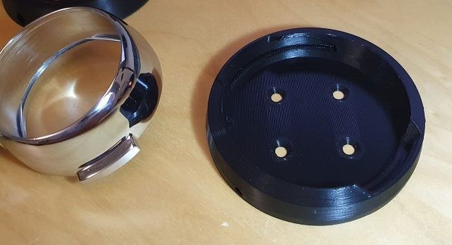 Wall-mounted holder for Espresso Machine Portafilter