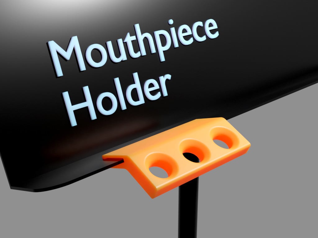 Trumpet Mouthpiece Holder for Music Stand