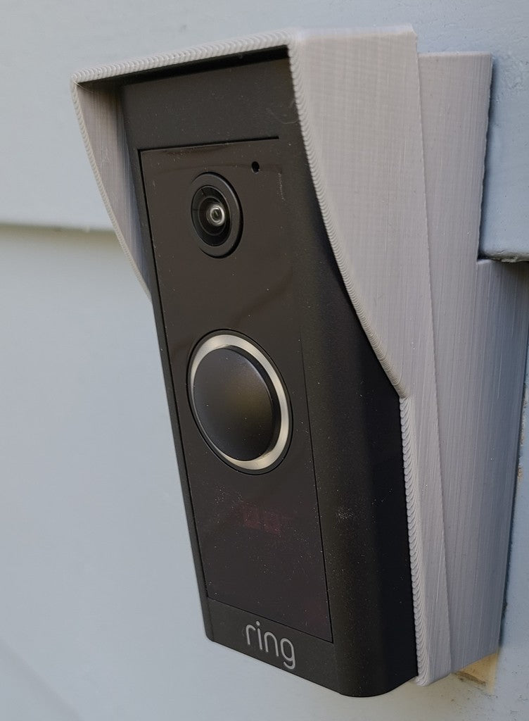 Ring Doorbell Wireless Bracket for Left Angle 10 Degree Mounting