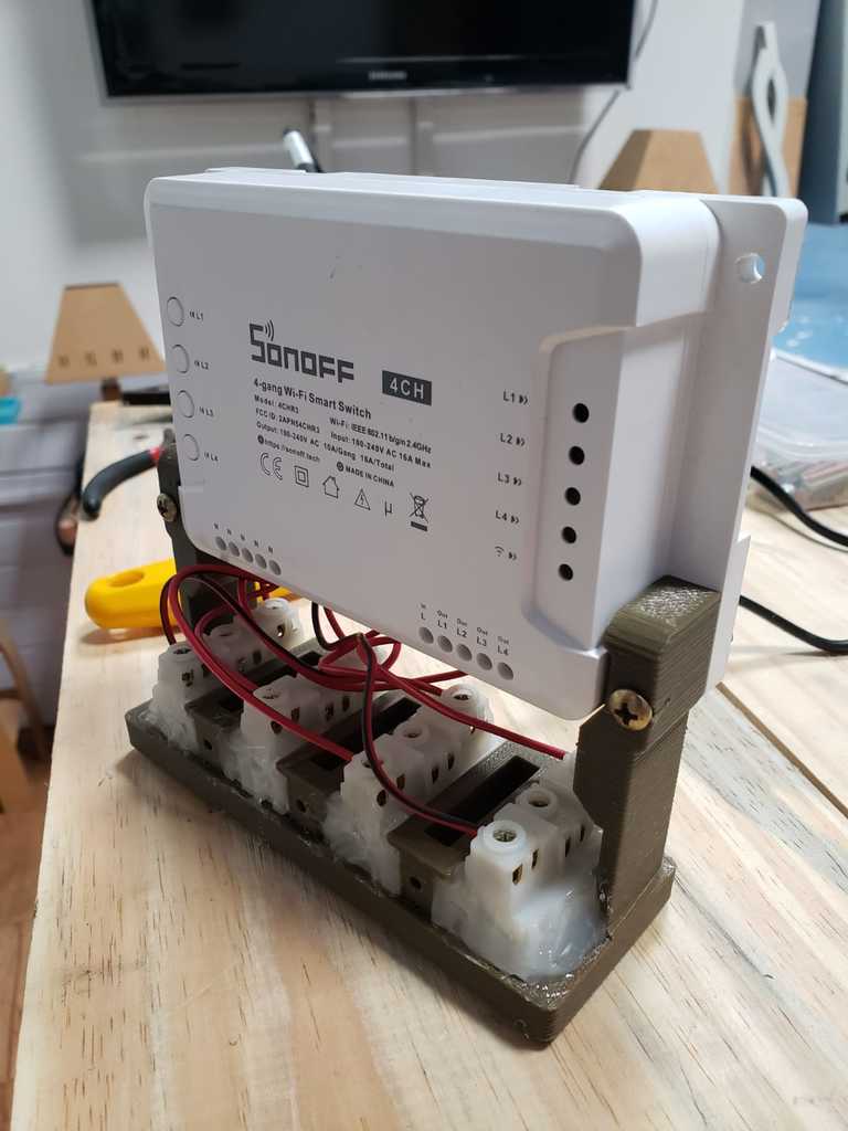SONOFF 4CHR2 Adapter - Wi-Fi Smart Switch Connection system