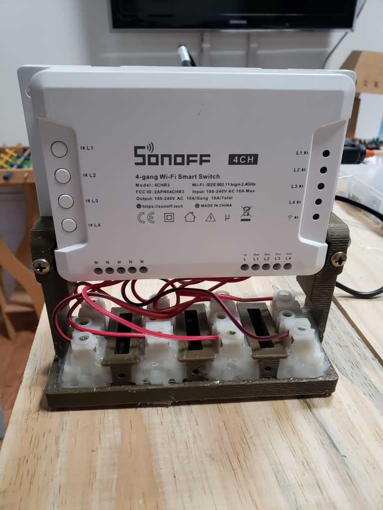 SONOFF 4CHR2 Adapter - Wi-Fi Smart Switch Connection system
