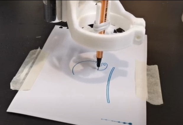 Pen holder for MPCNC Primo - Fits the Makita RT0700C tool holder at 65mm