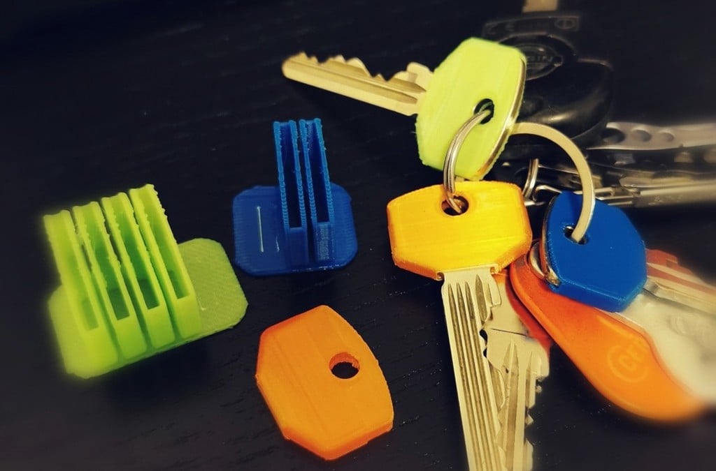 Color Coding Keychain Organizer