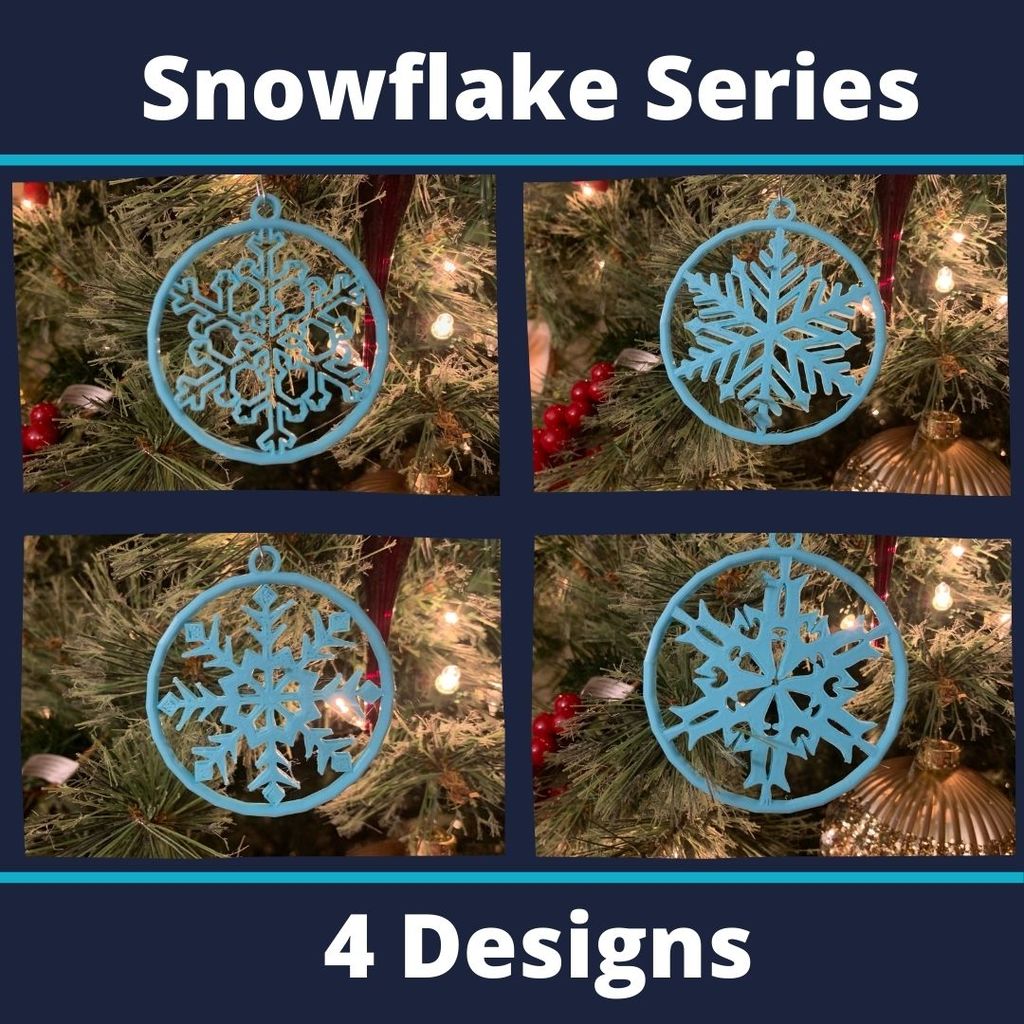Simple Christmas Decorations - 4 Christmas Ornaments