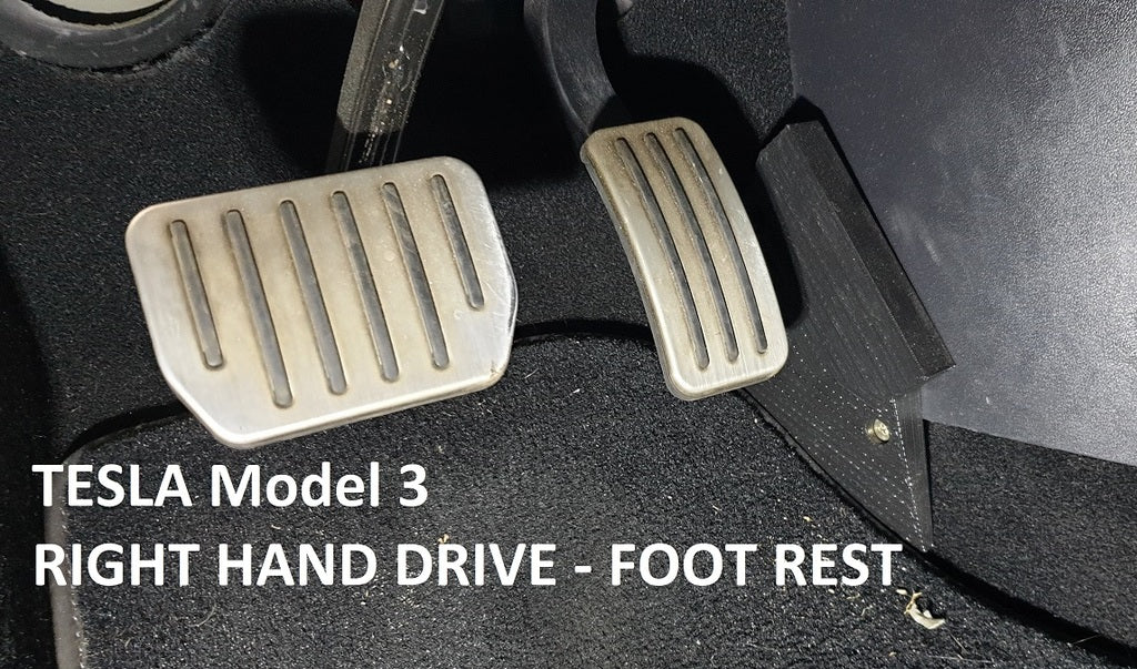 Footrest for Right Hand Drive Tesla Model 3