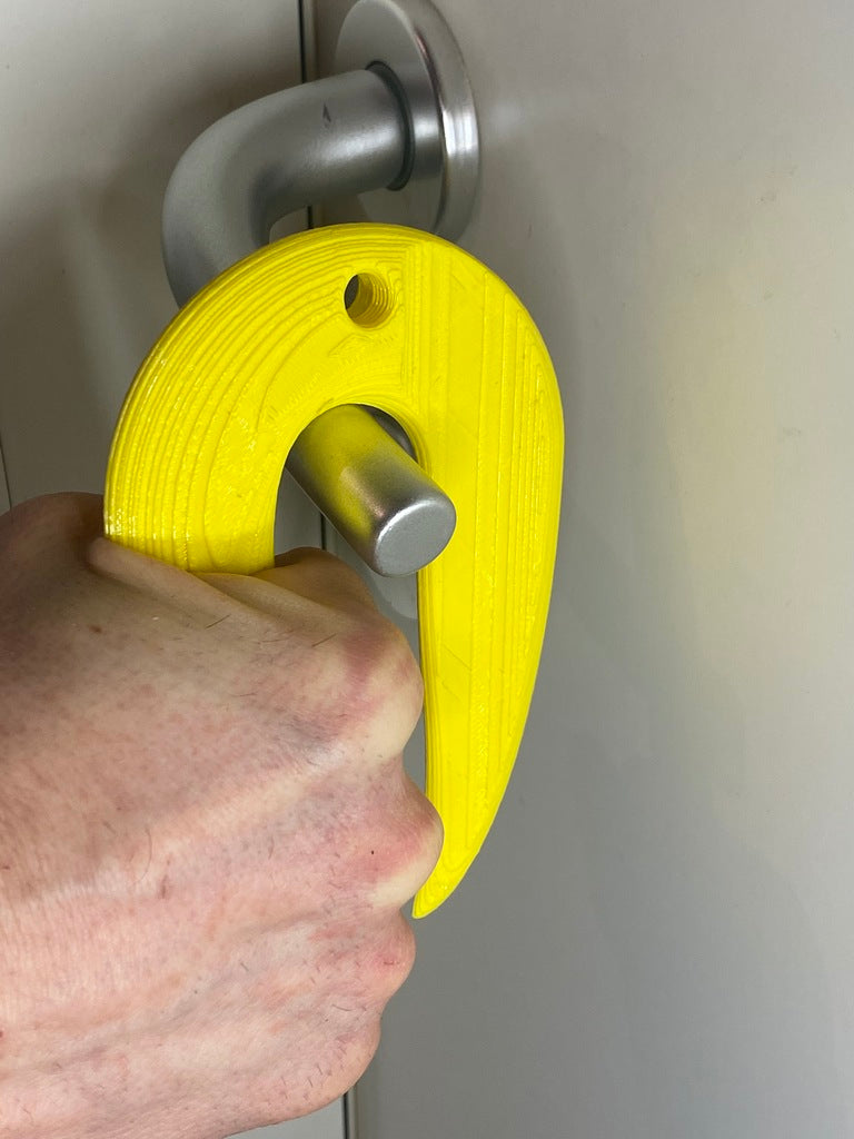 Toucan Saw Grabber: Key Chain and Hands-free Door Opener