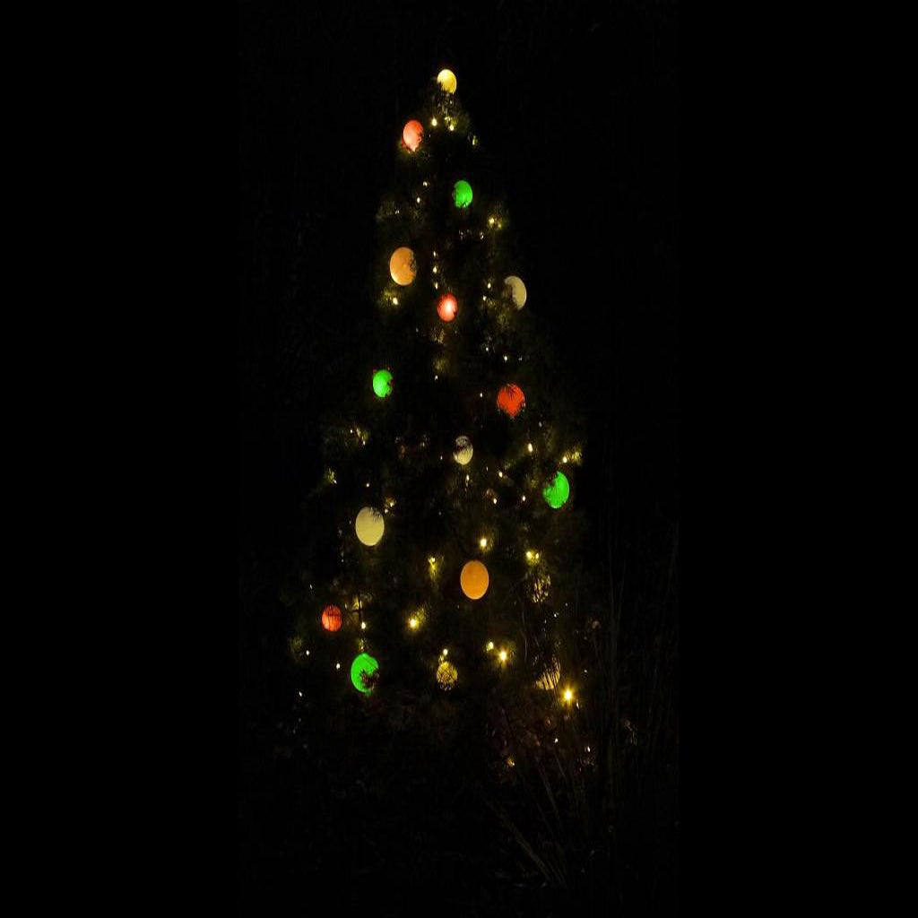 LED Christmas tree ball with light