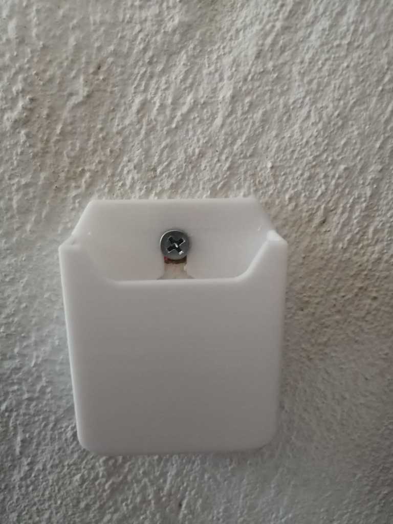 LED remote control holder for the wall