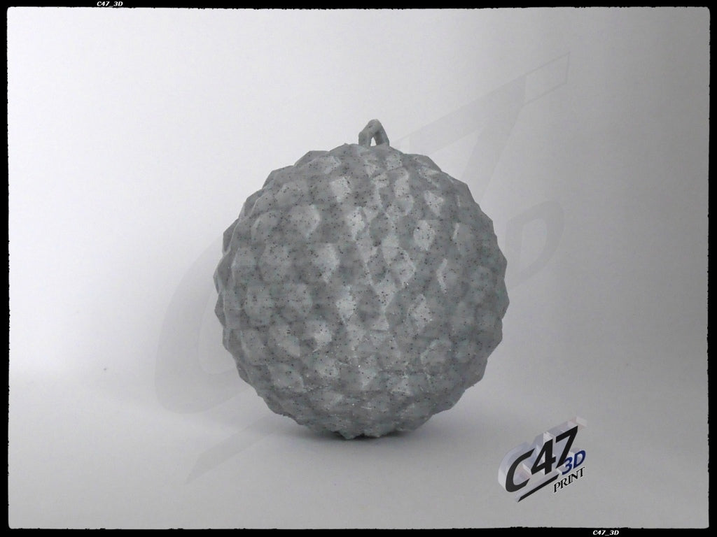 Christmas Bauble 2021 with Spikes - Xmas Bauble