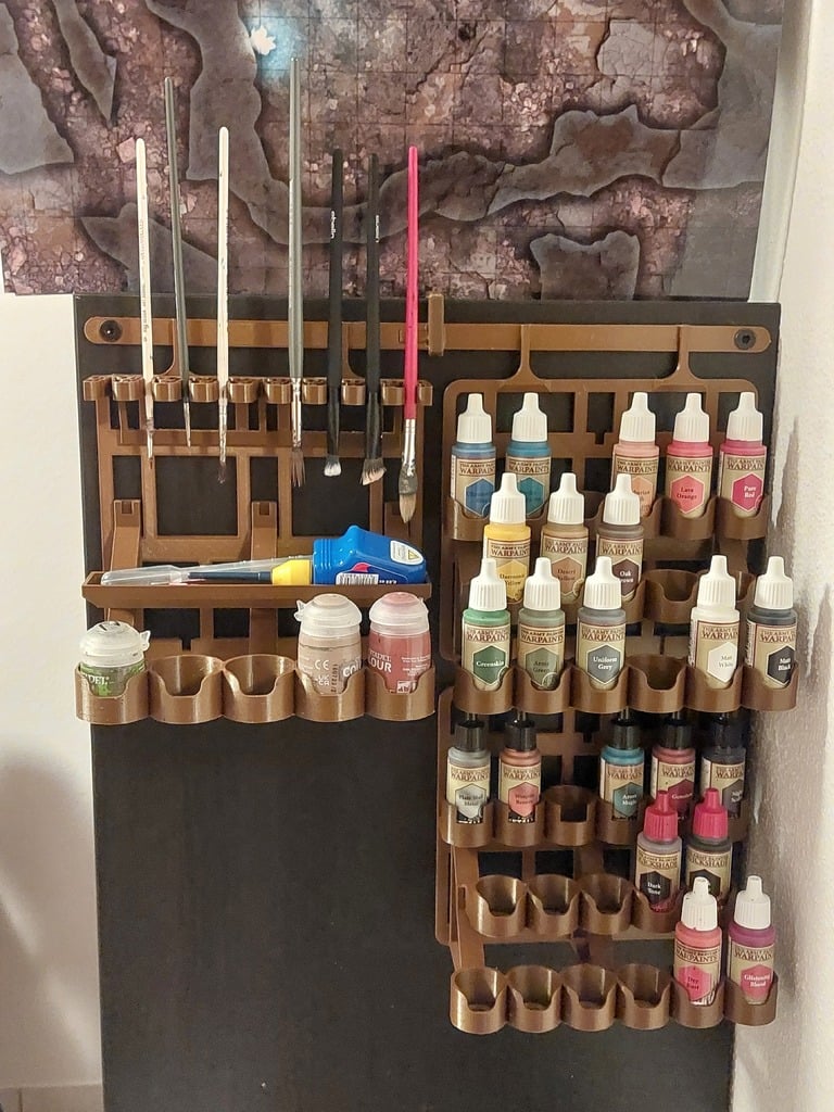Painting Storage solution compatible with Ikea Kallax